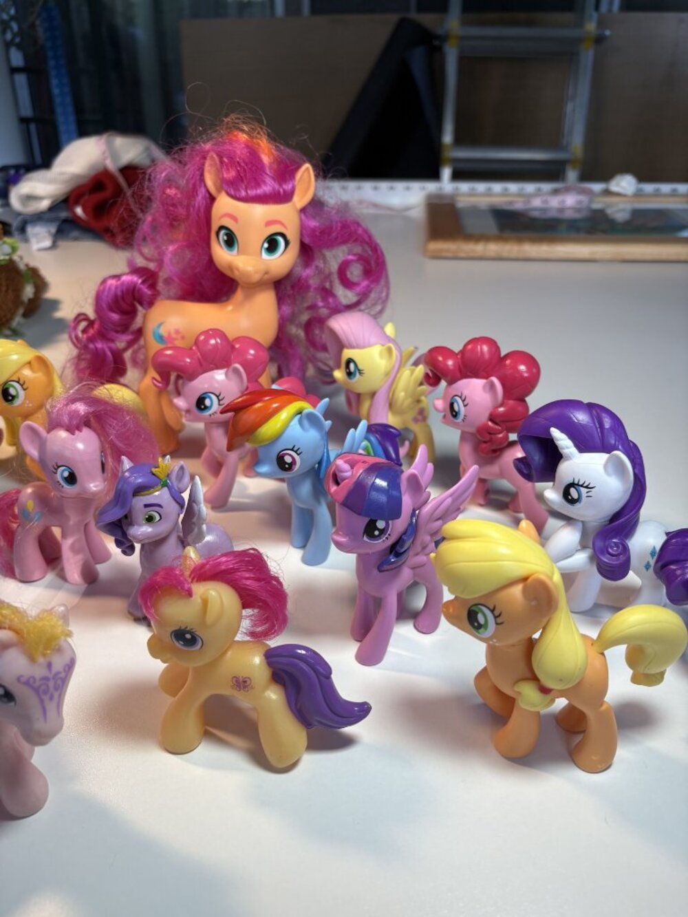 My Little Pony Lot Bundle Friendship Is Magic + Plush Build A Bear Figures Minis - Picture 3 of 8